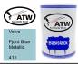 Preview: Volvo, Fjord Blue Metallic, 415: 500ml Lackdose, von ATW Autoteile West.